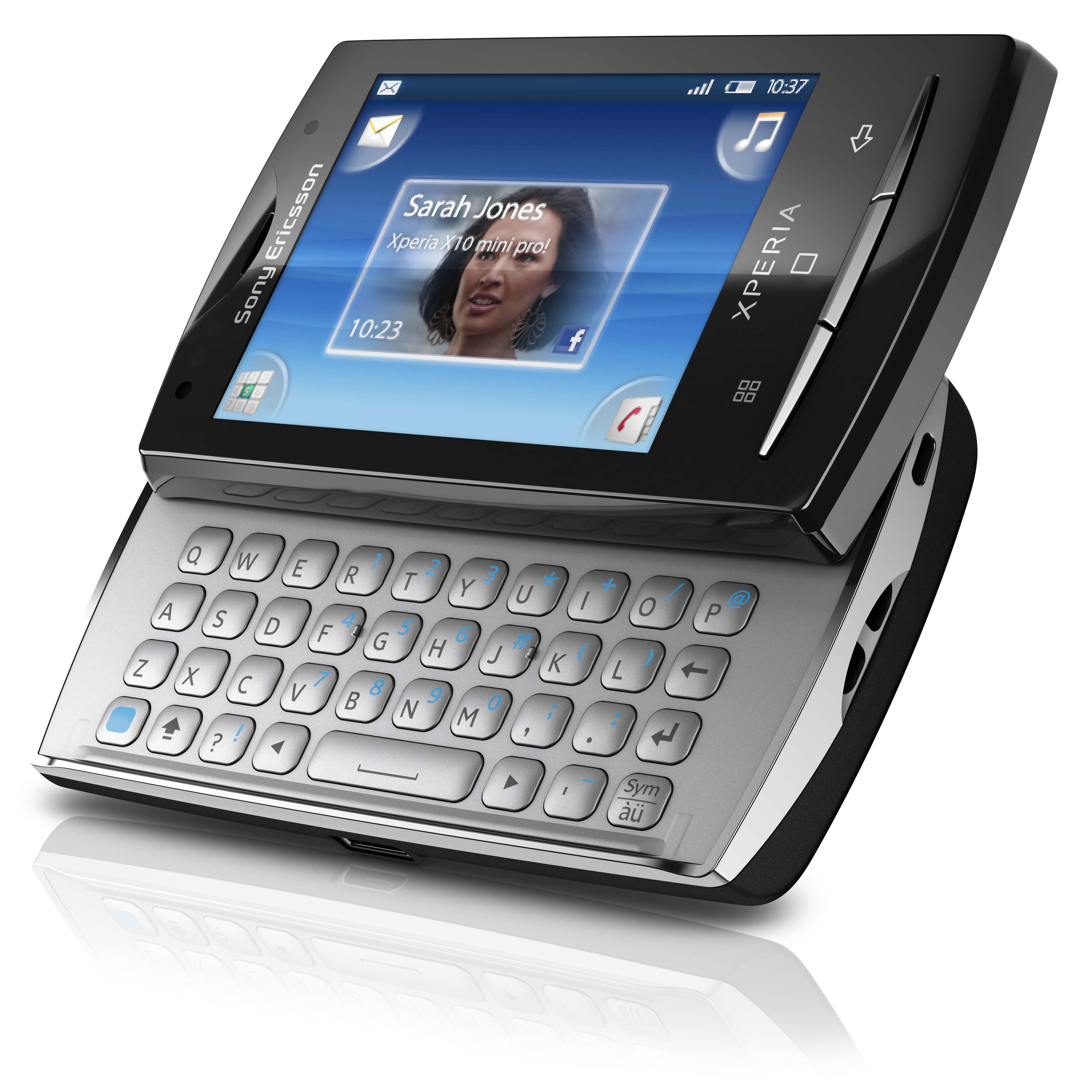 Download gratis ringetoner til Sony-Ericsson Xperia X10 mini.